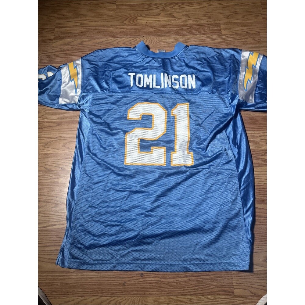 Reebok San Diego Chargers LaDainian Tomlinson #21 NFL Jersey Blue XL